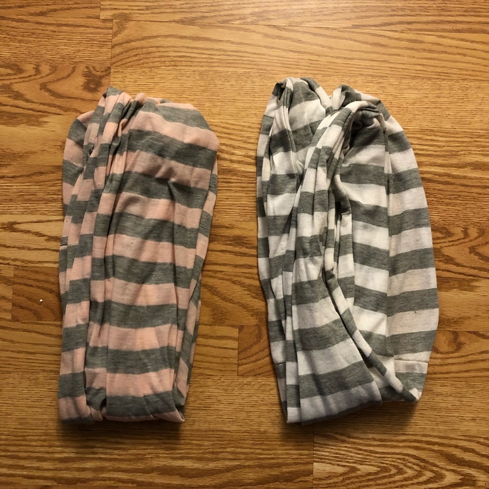 BLUENOTES - 2 infinity scarves